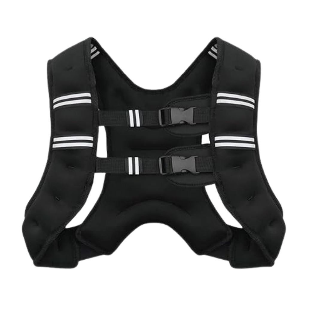 ActiveFit | Adjustable Weighted Vest for Running with Reflective Straps | Enhanced Visibility for Safe Workouts
