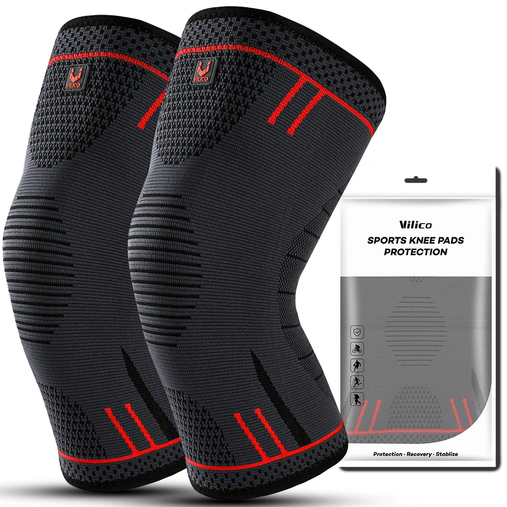 ActiveGuard | Knee Compression Sleeve with Breathable Fabric | Adjustable Fit for Sports Protection