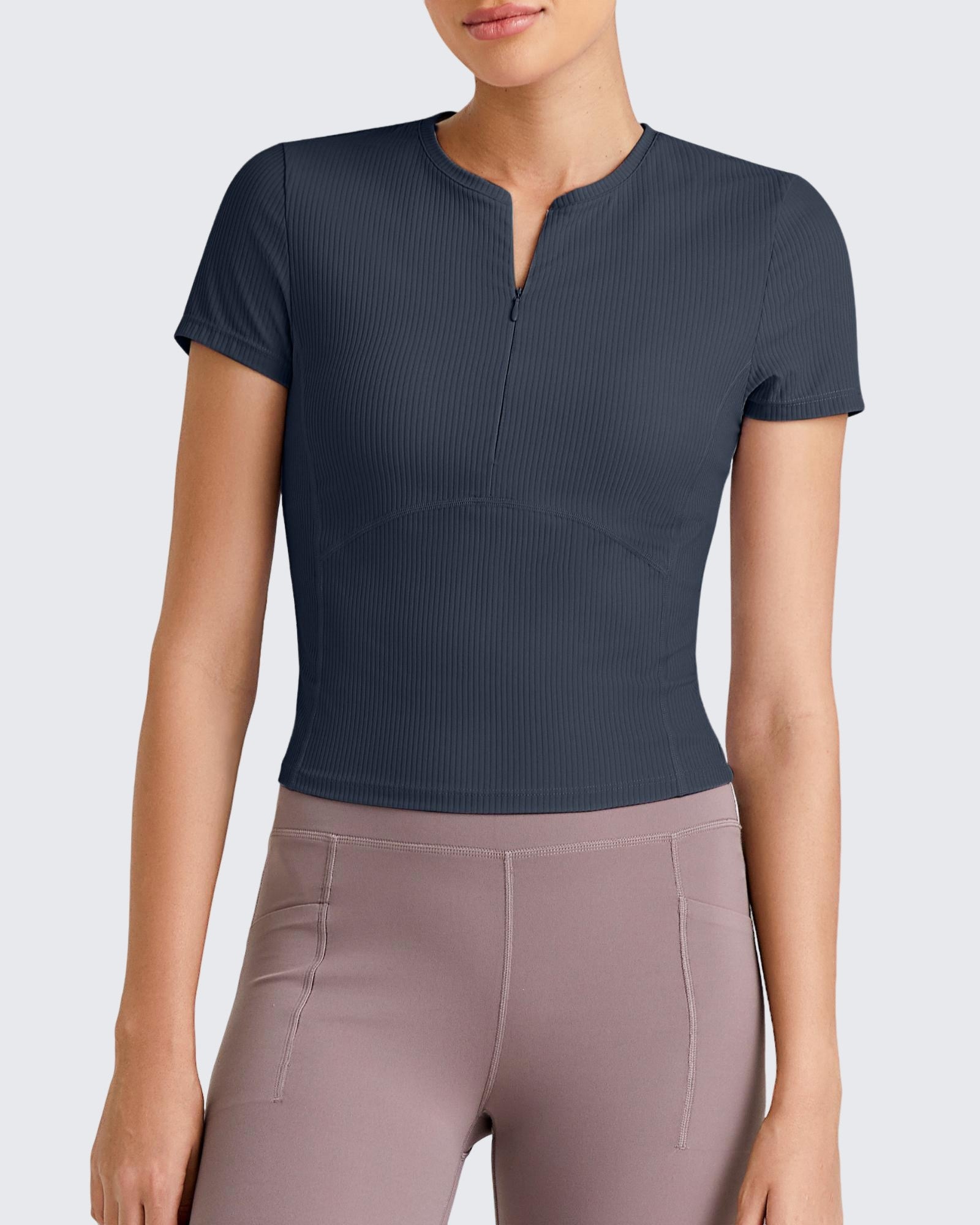 Activewear Collection | Men's Workout Shirt with Moisture-Wicking Fabric | Slim Fit for Comfort and Performance