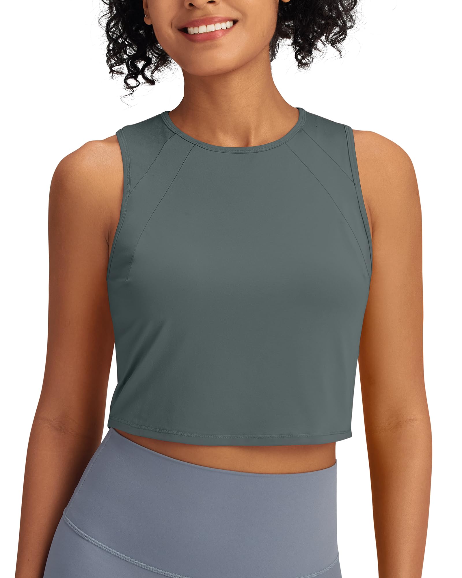 Activewear Collection | Women's Tank Top with 4-Way Stretch Fabric | Lightweight Racerback Design for Ultimate Comfort