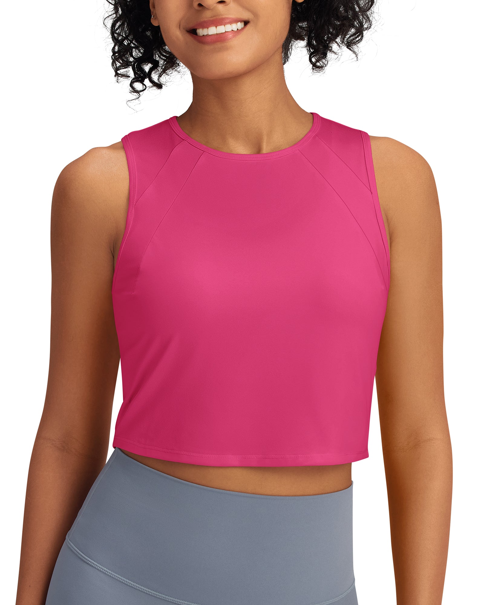 Activewear Collection | Women's Tank Top with 4-Way Stretch Fabric | Lightweight Racerback Design for Ultimate Comfort