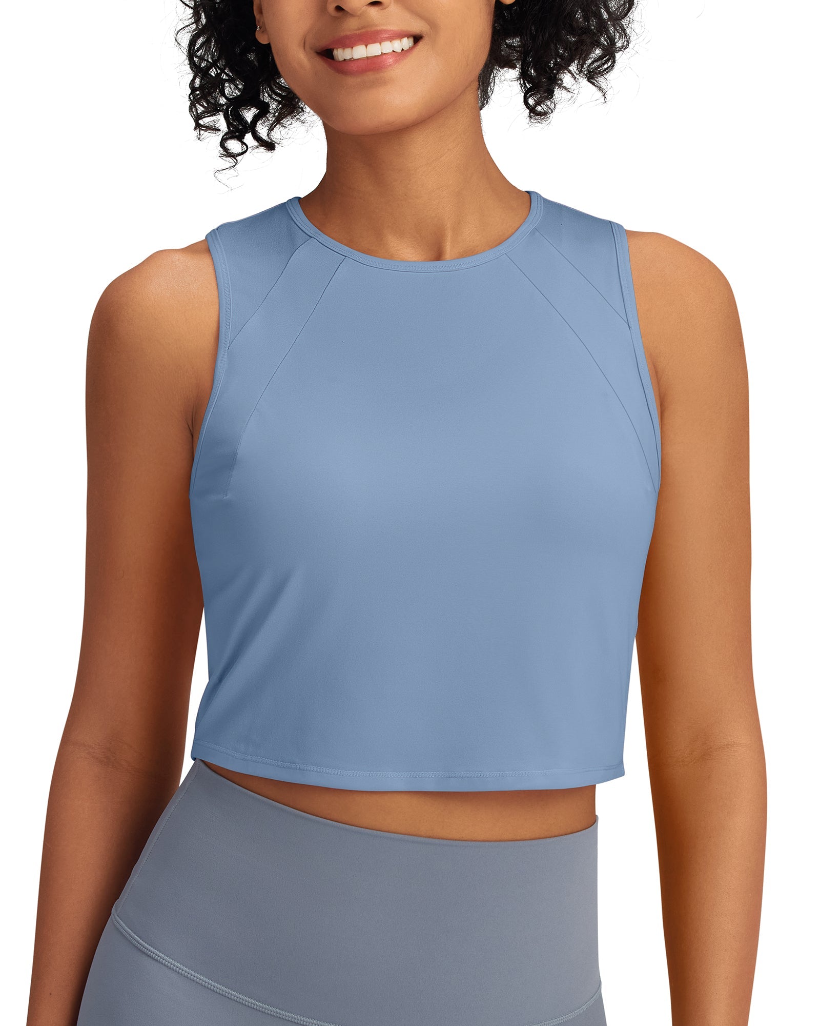 Activewear Collection | Women's Tank Top with 4-Way Stretch Fabric | Lightweight Racerback Design for Ultimate Comfort