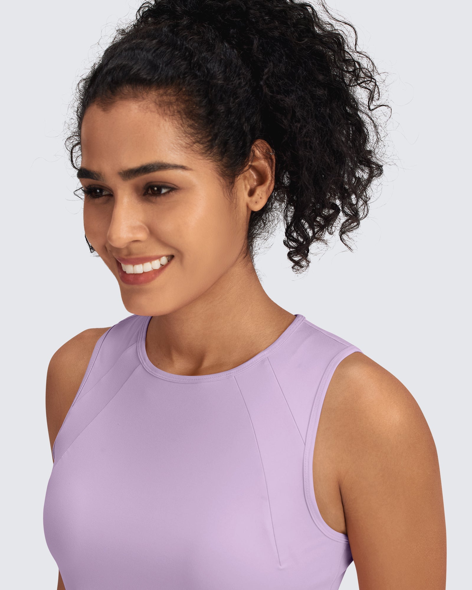 Activewear Collection | Women's Tank Top with 4-Way Stretch Fabric | Lightweight Racerback Design for Ultimate Comfort