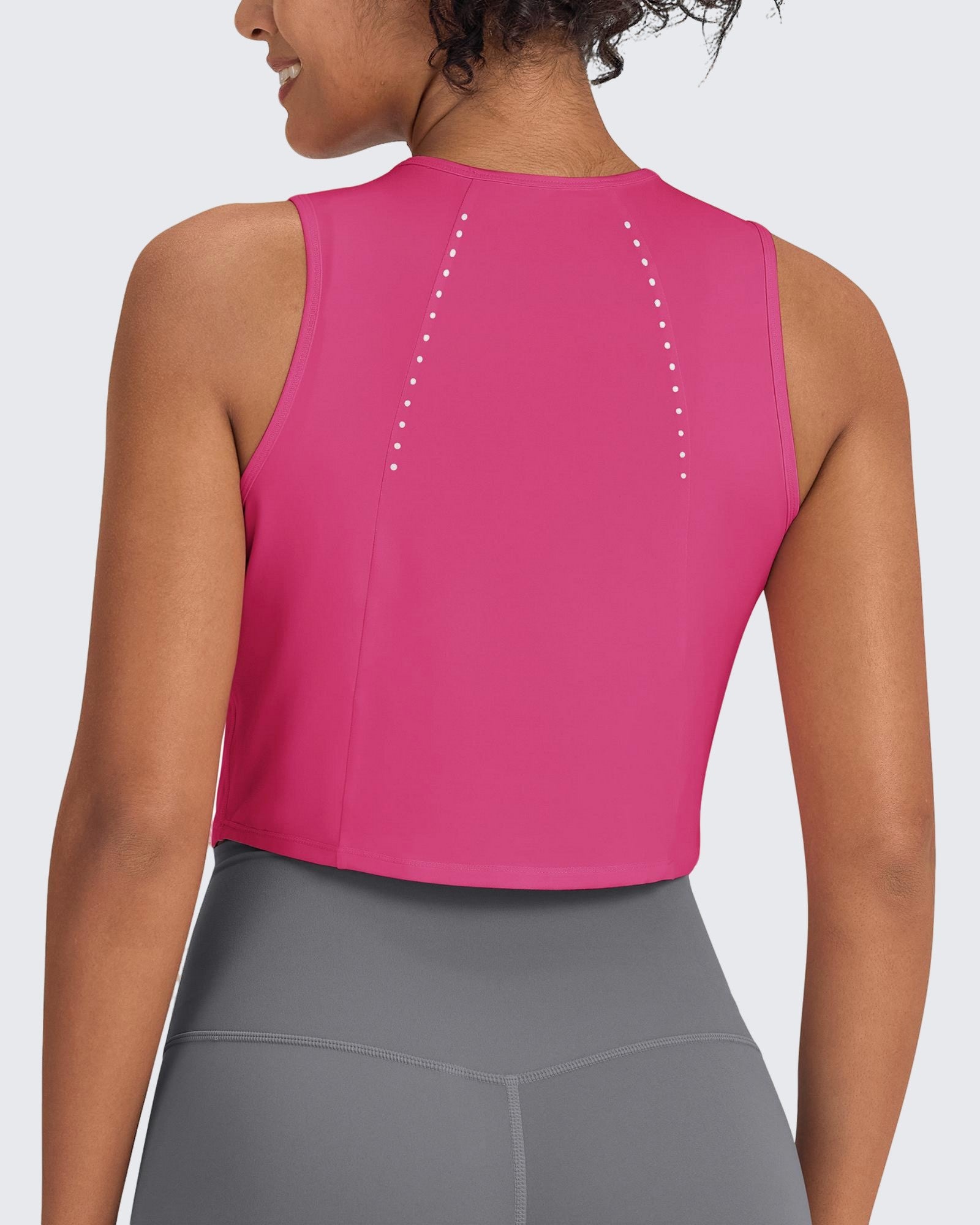 Activewear Collection | Women's Tank Top with 4-Way Stretch Fabric | Lightweight Racerback Design for Ultimate Comfort