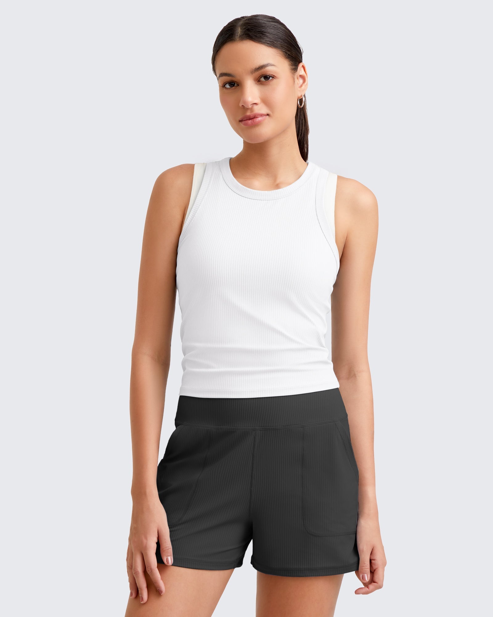 Activewear Collection | Women's Workout Tank Tops with Ribbed Design | Breathable Gym Tops for Ultimate Comfort