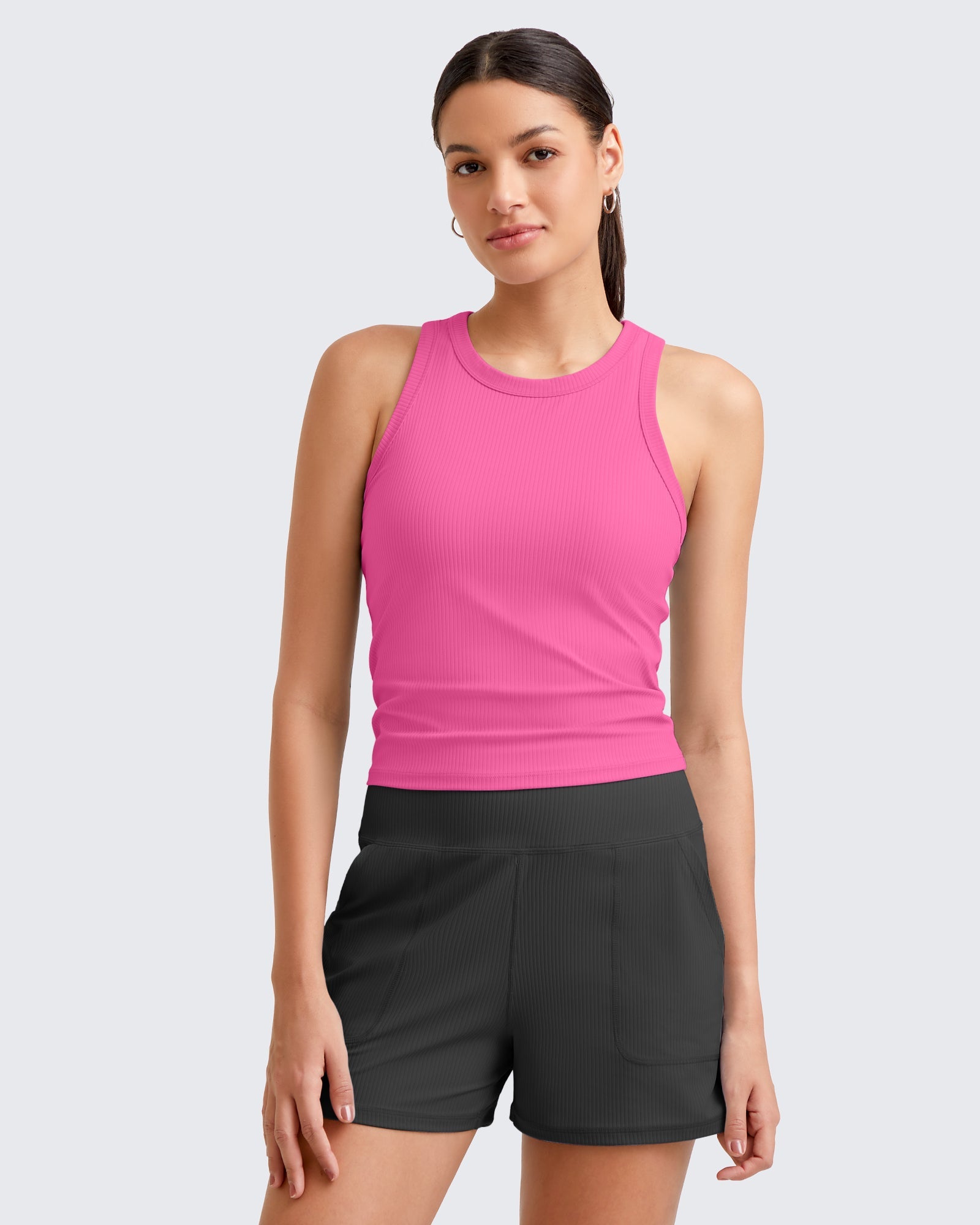 Activewear Collection | Women's Workout Tank Tops with Ribbed Design | Breathable Gym Tops for Ultimate Comfort