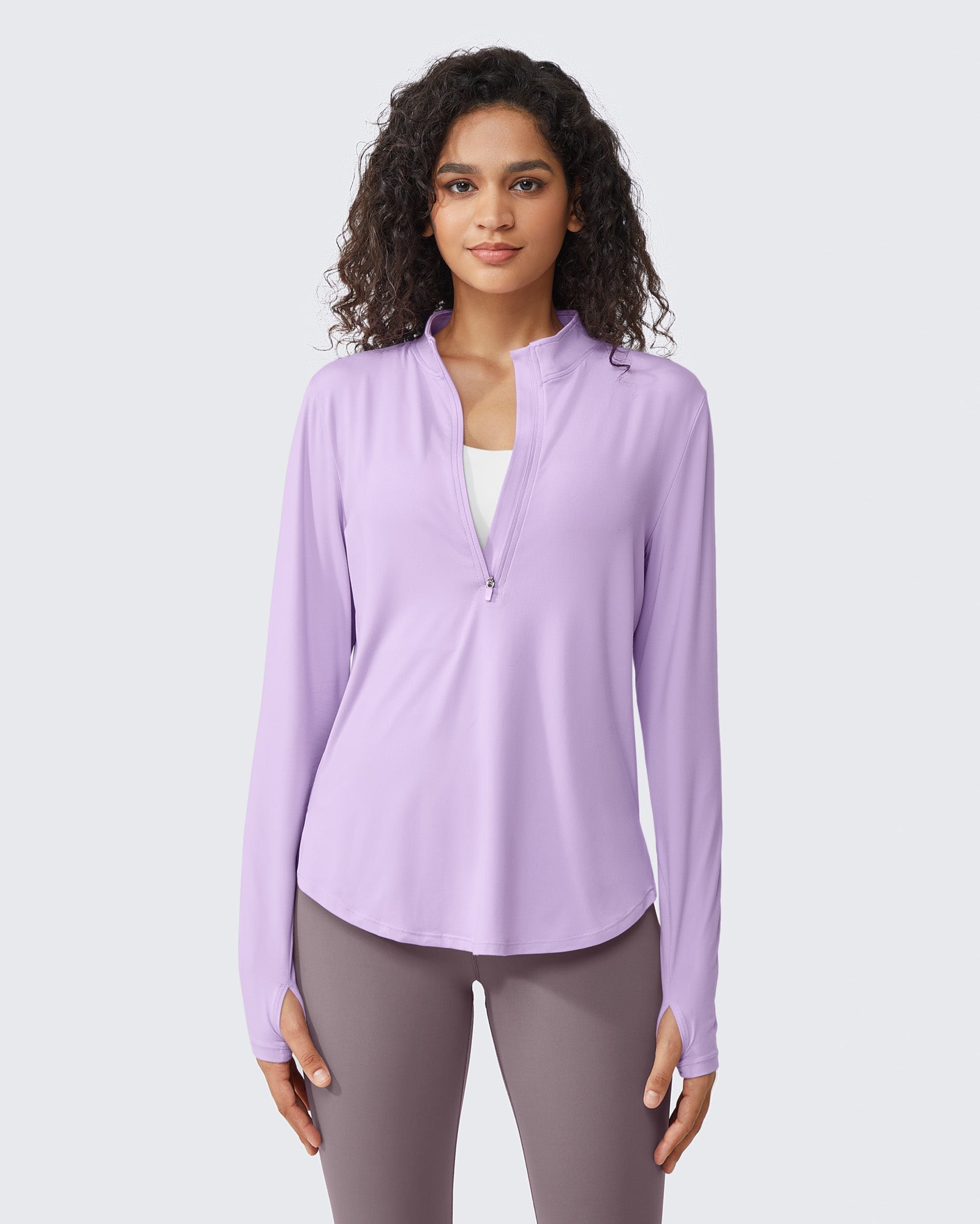 Activewear Essentials | Long Sleeve Workout Top with Quick-Dry Fabric | Breathable Design for Ultimate Sun Protection