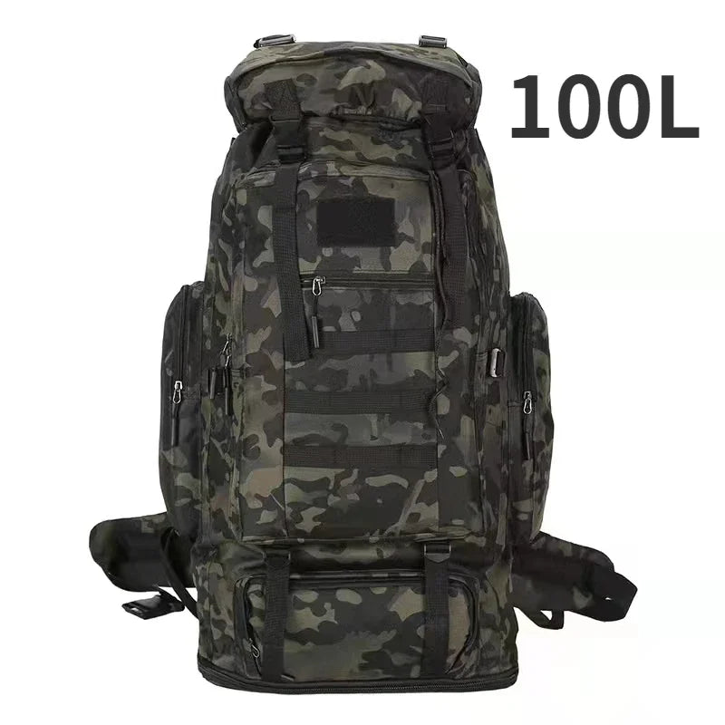 Adventure Gear | Travel Backpack with 80L Capacity & Multiple Compartments | Durable Outdoor Bag for Hiking and Camping