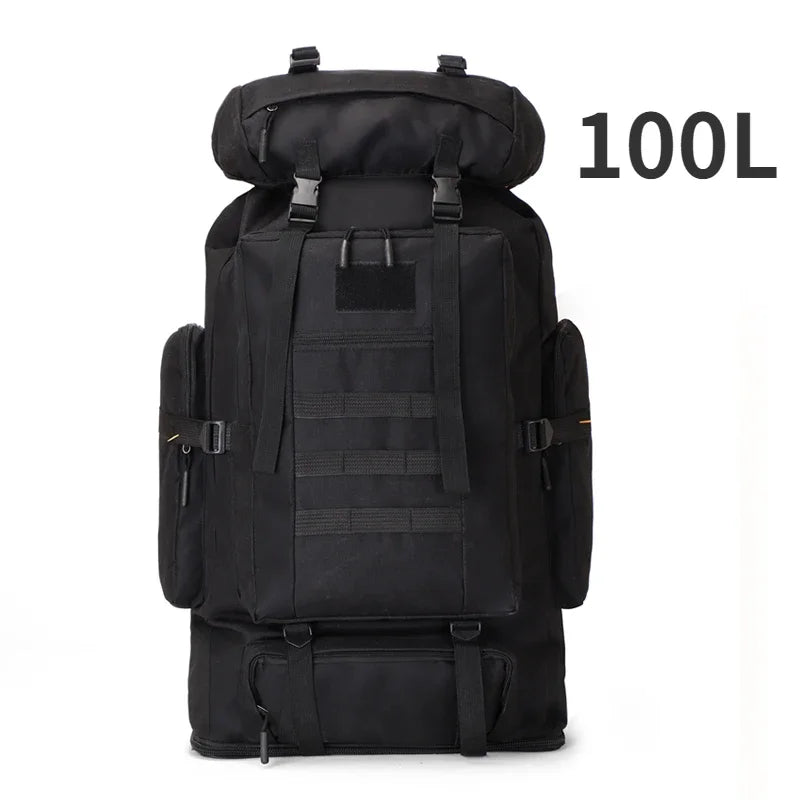 Adventure Gear | Travel Backpack with 80L Capacity & Multiple Compartments | Durable Outdoor Bag for Hiking and Camping