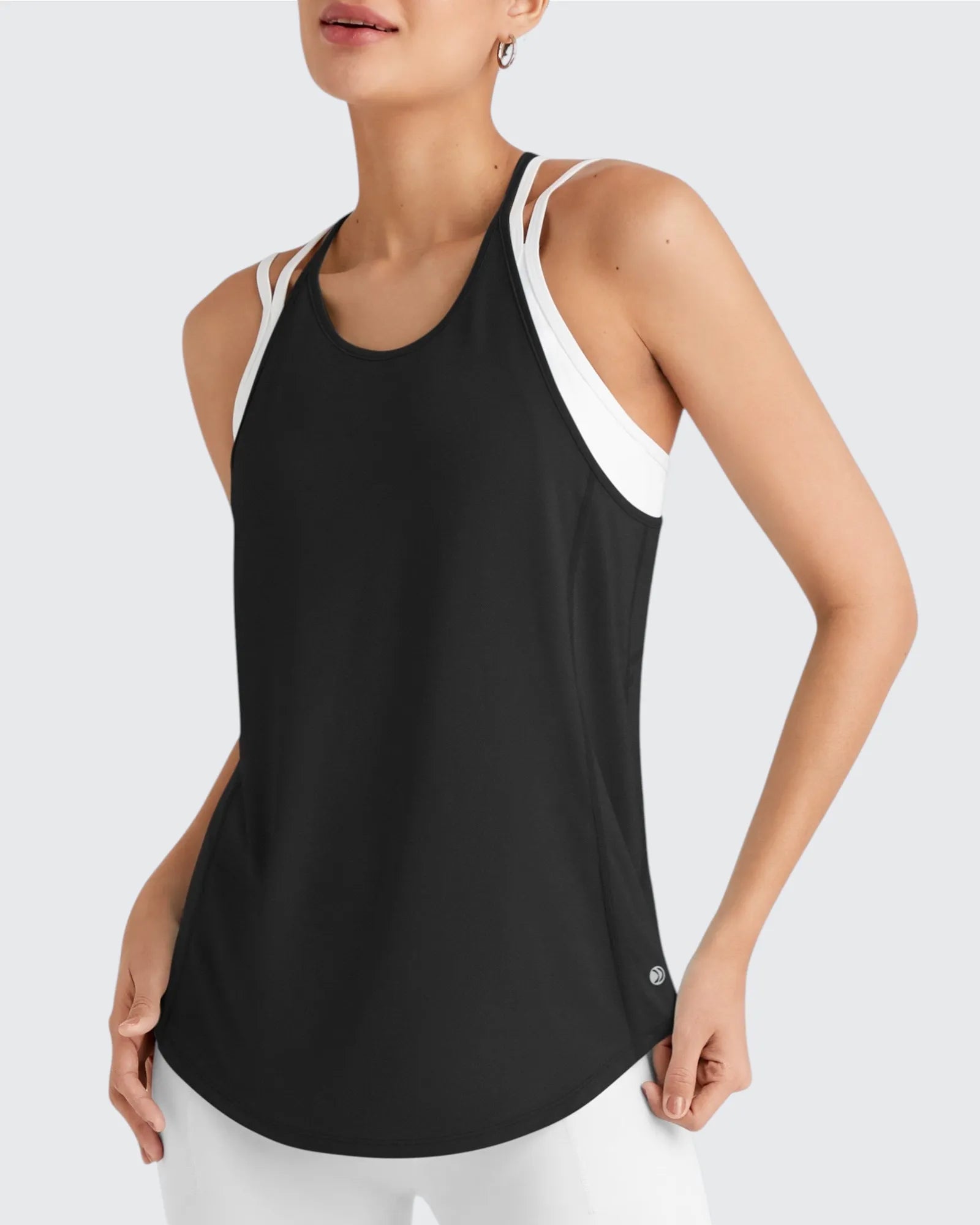 Athletic Sleeveless Tank Top | Moisture-Wicking Fabric for Ultimate Comfort | Quick Dry Design for Enhanced Performance