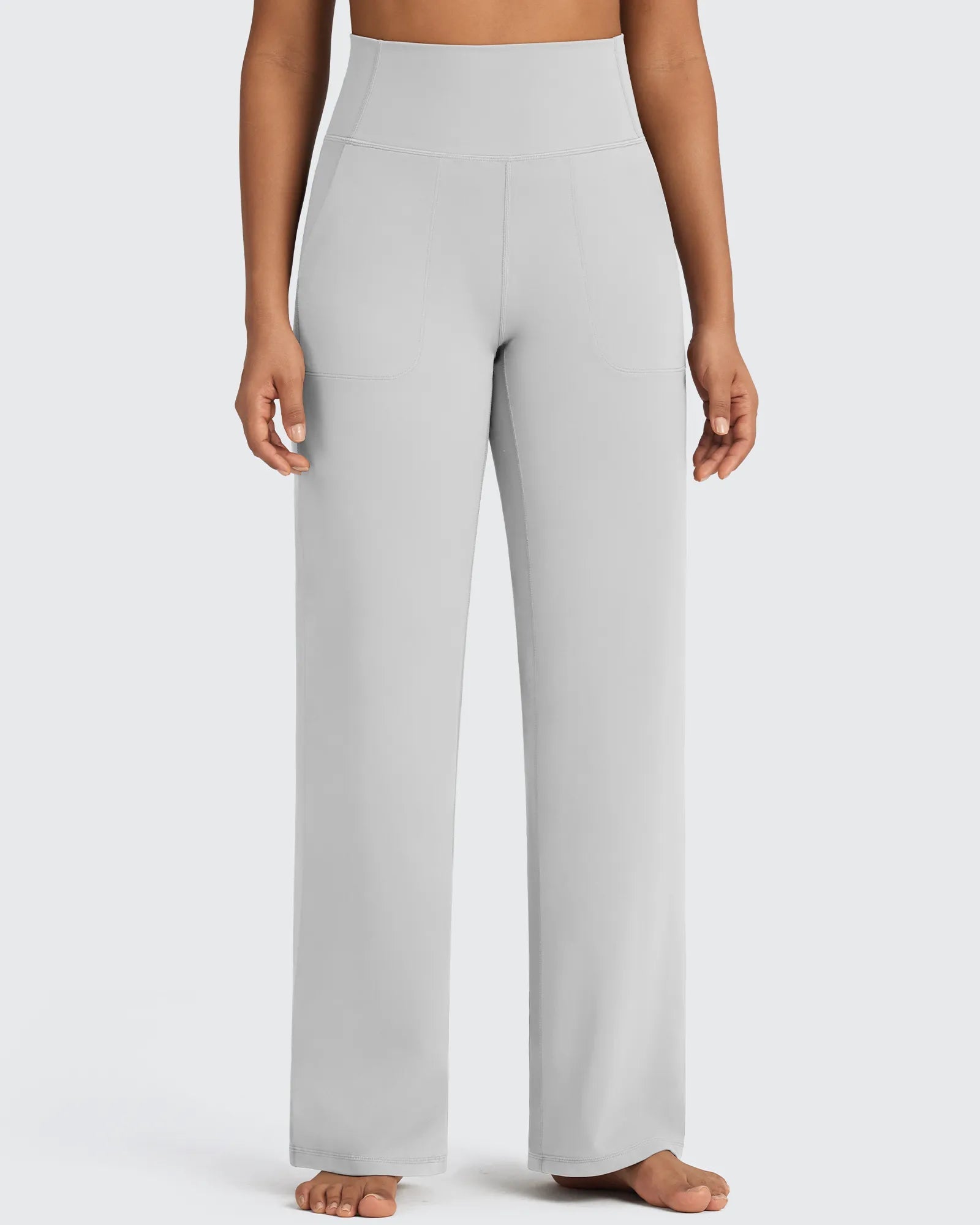 BareFeel | High-Waist Wide Leg Pants for Women with Seamless Design | Sculpting Fit for Comfort and Style