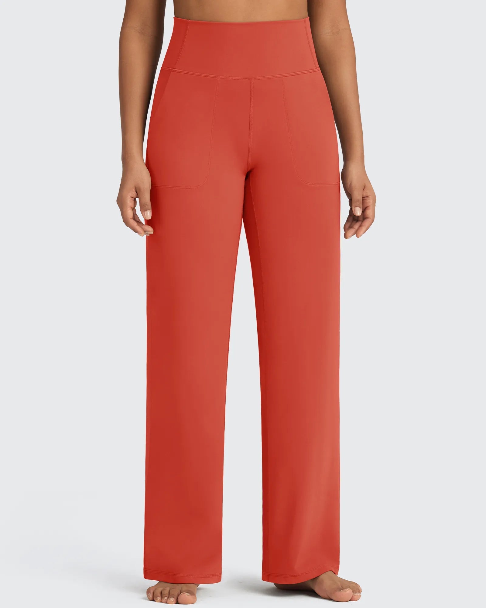 BareFeel | High-Waist Wide Leg Pants for Women with Seamless Design | Sculpting Fit for Comfort and Style