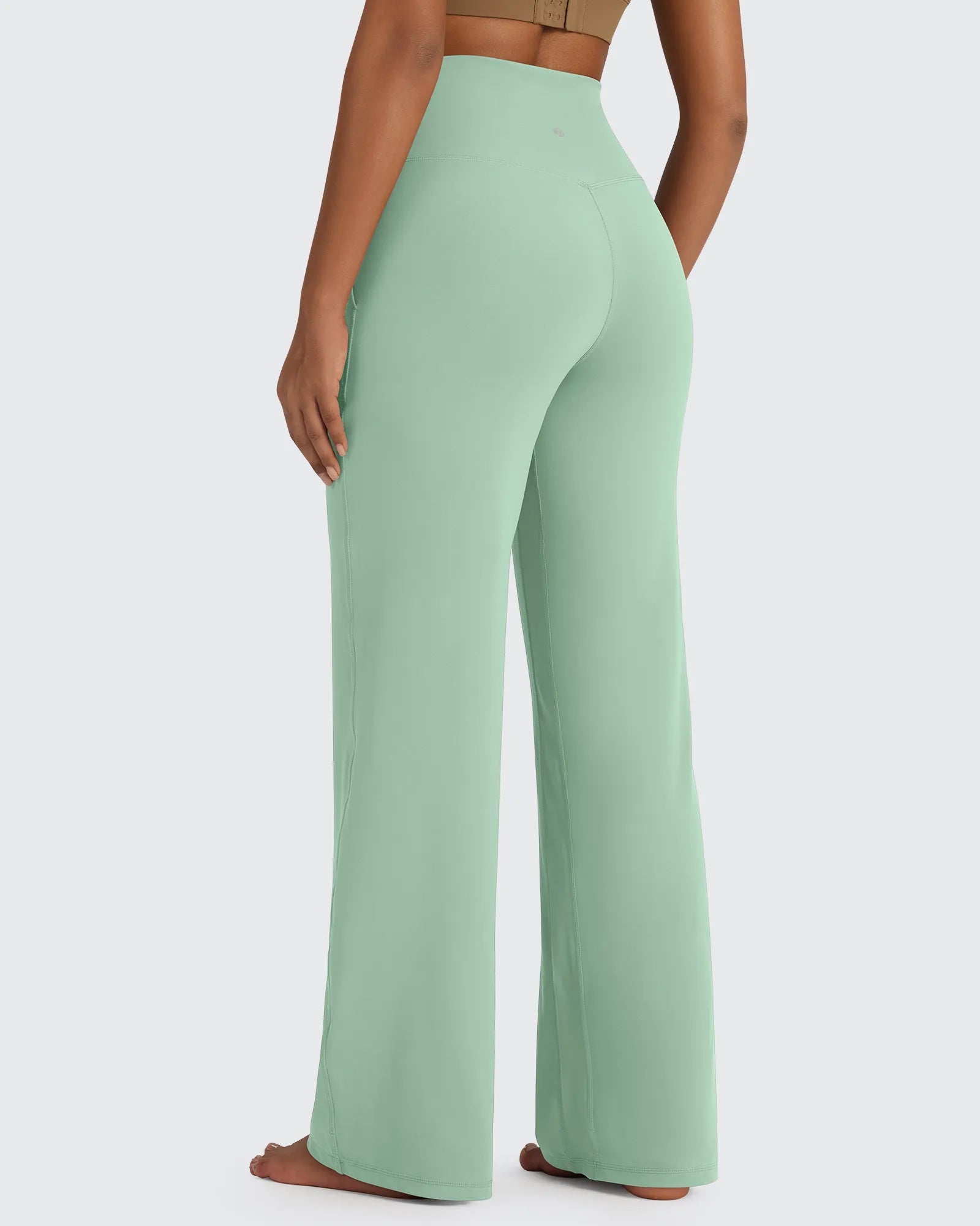 BareFeel | High-Waist Wide Leg Pants for Women with Seamless Design | Sculpting Fit for Comfort and Style