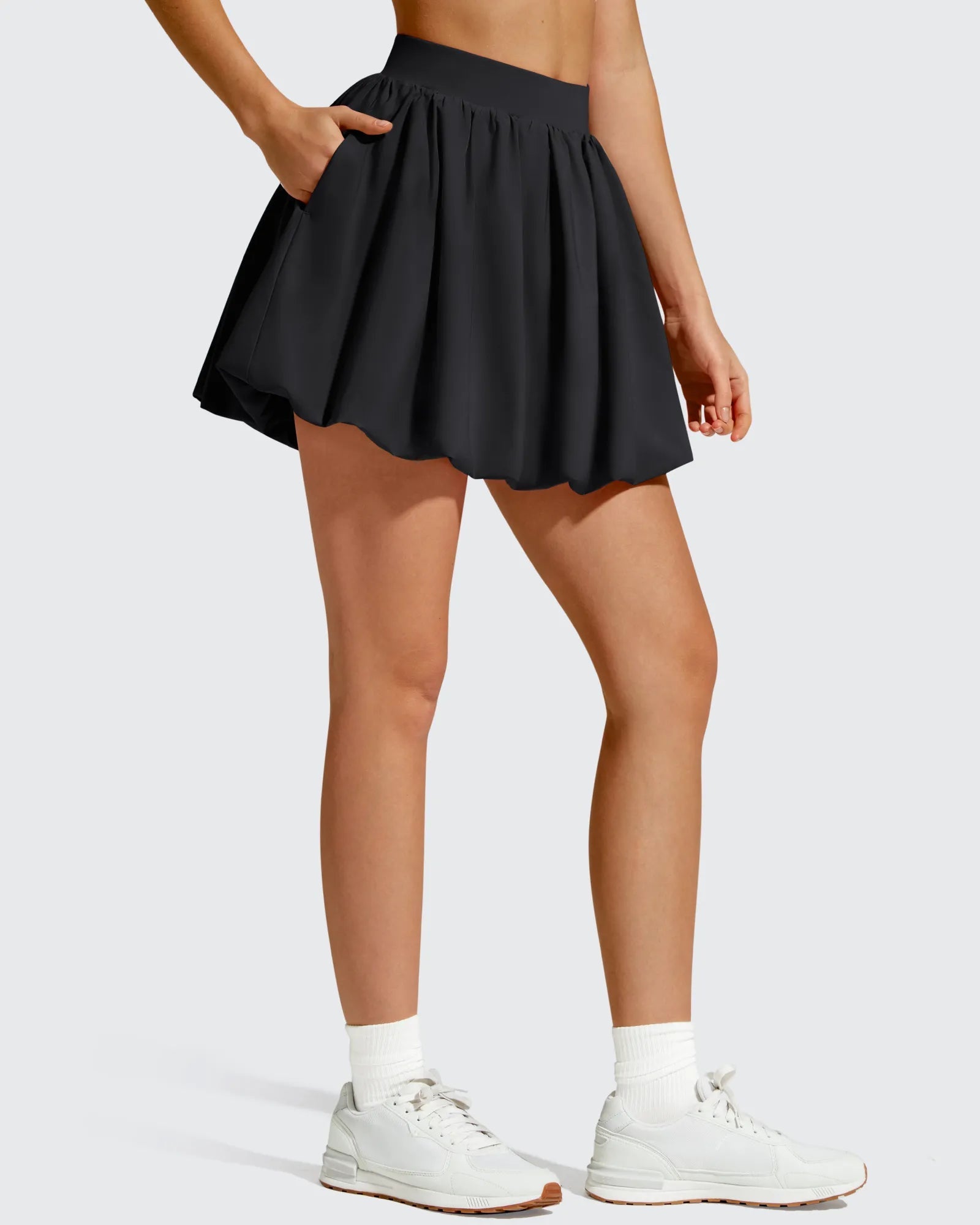 Chillwhisp | Tennis Skirt with Ruffled Hem & Inner Shorts | Lightweight Design for Comfort and Style