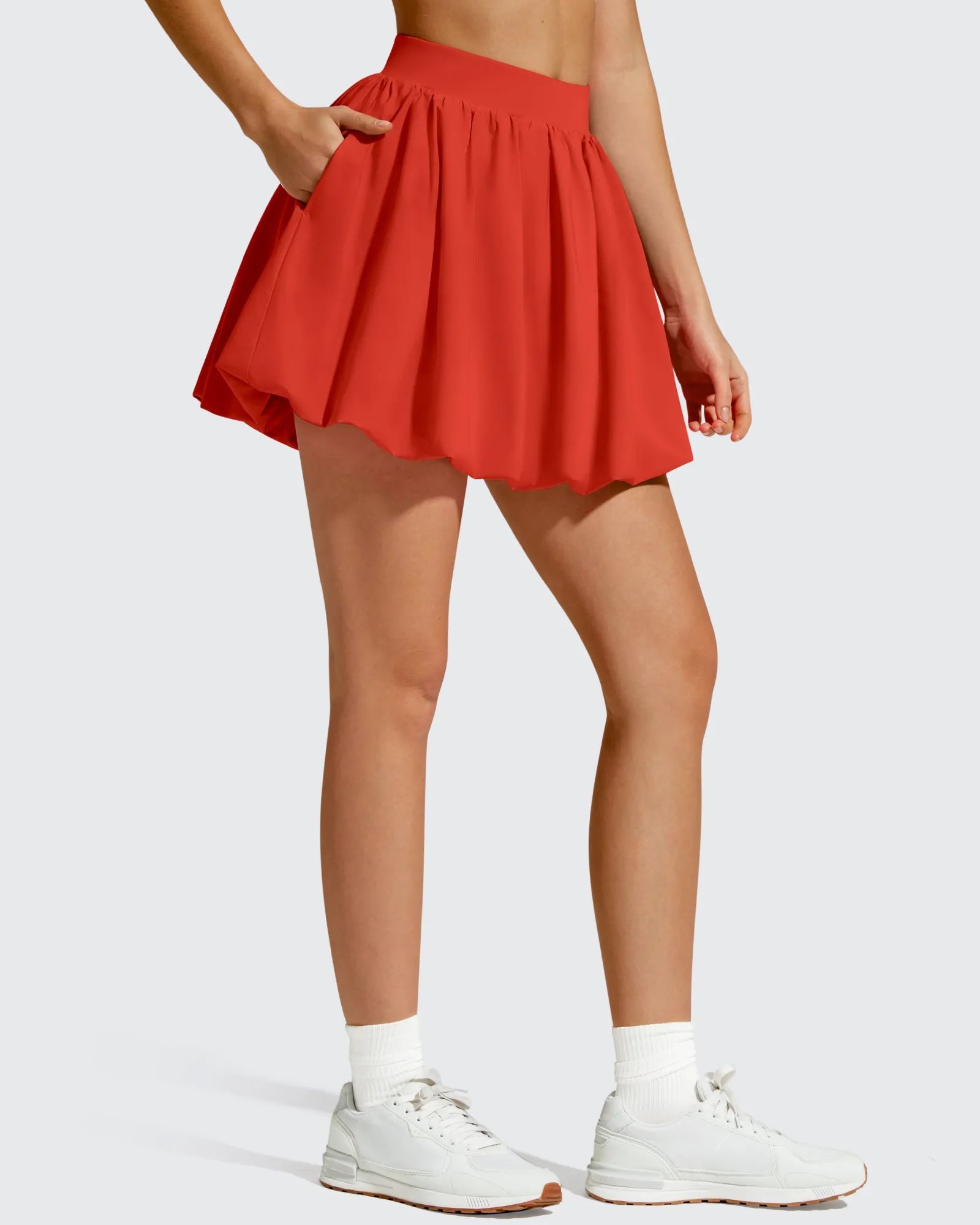Chillwhisp | Tennis Skirt with Ruffled Hem & Inner Shorts | Lightweight Design for Comfort and Style