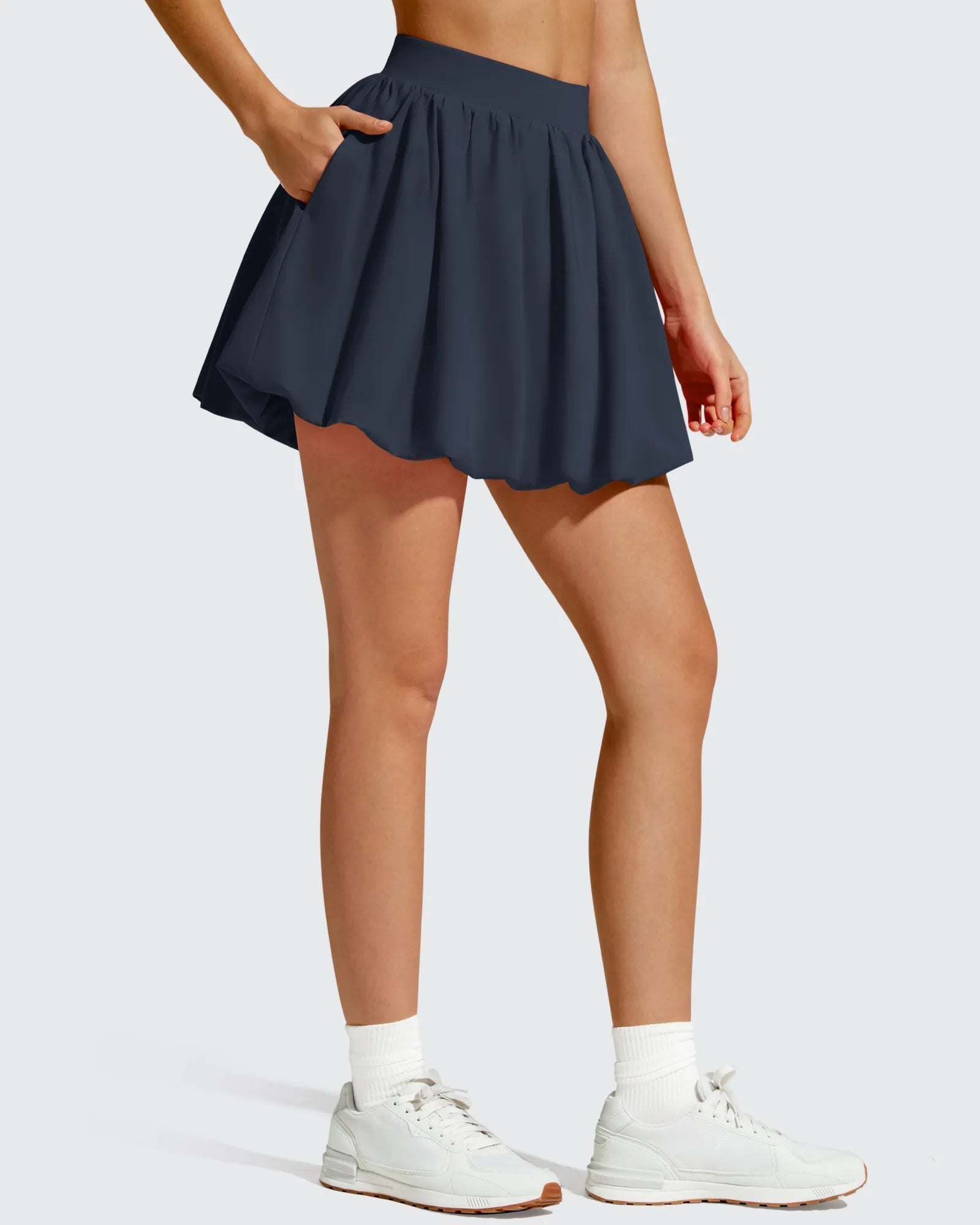 Chillwhisp | Tennis Skirt with Ruffled Hem & Inner Shorts | Lightweight Design for Comfort and Style