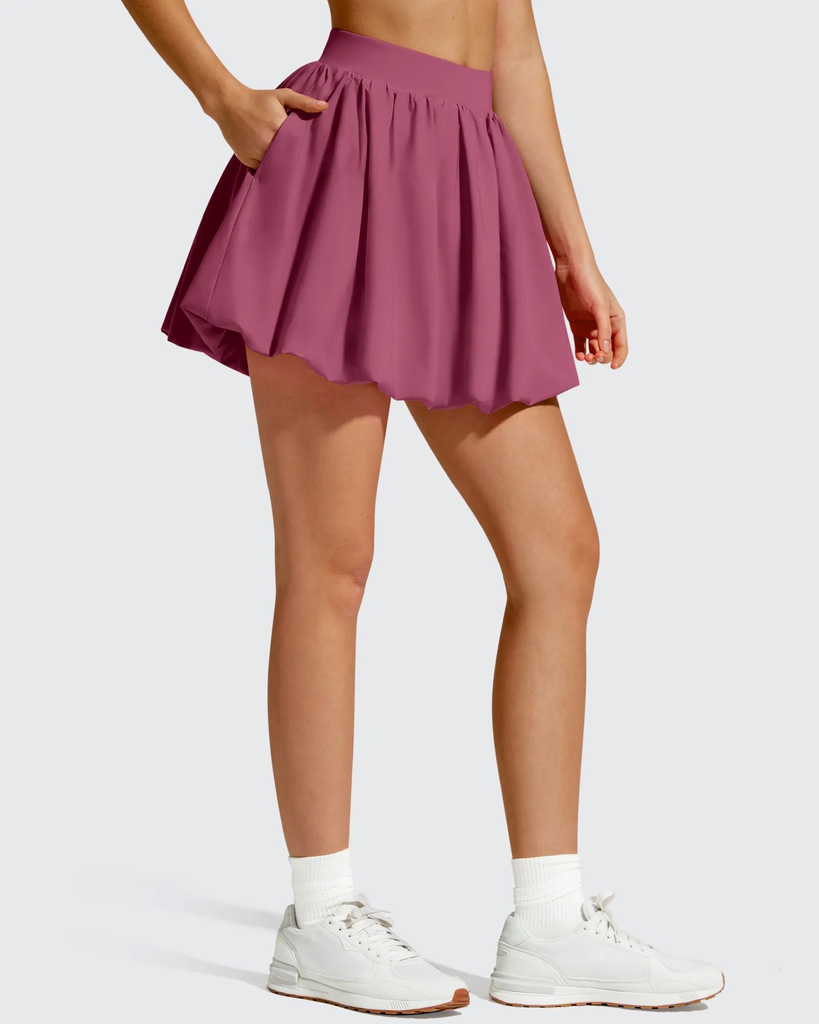 Chillwhisp | Tennis Skirt with Ruffled Hem & Inner Shorts | Lightweight Design for Comfort and Style