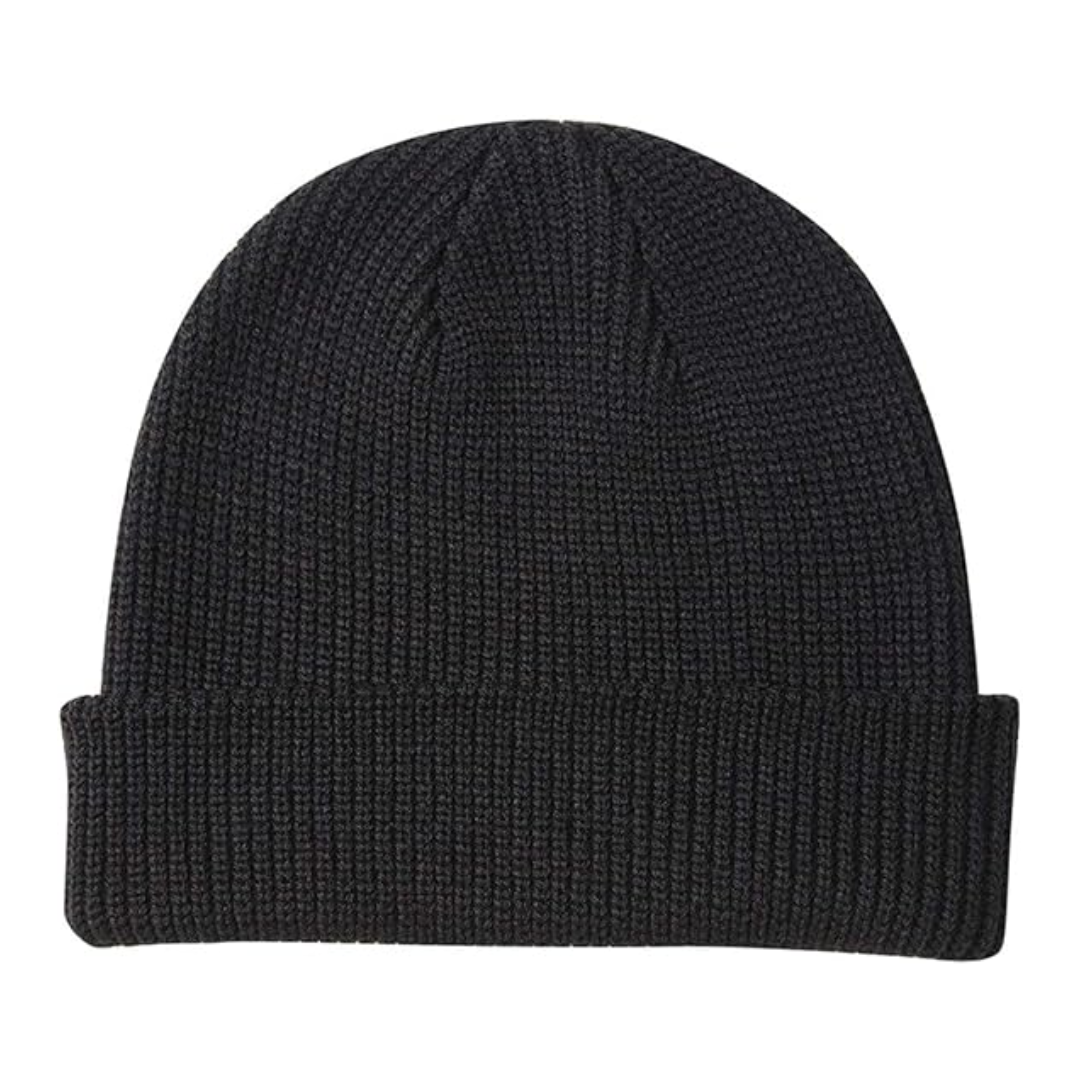 Classic Knit Beanie Hat with Ribbed Edge | Cozy Warmth for Cold Days