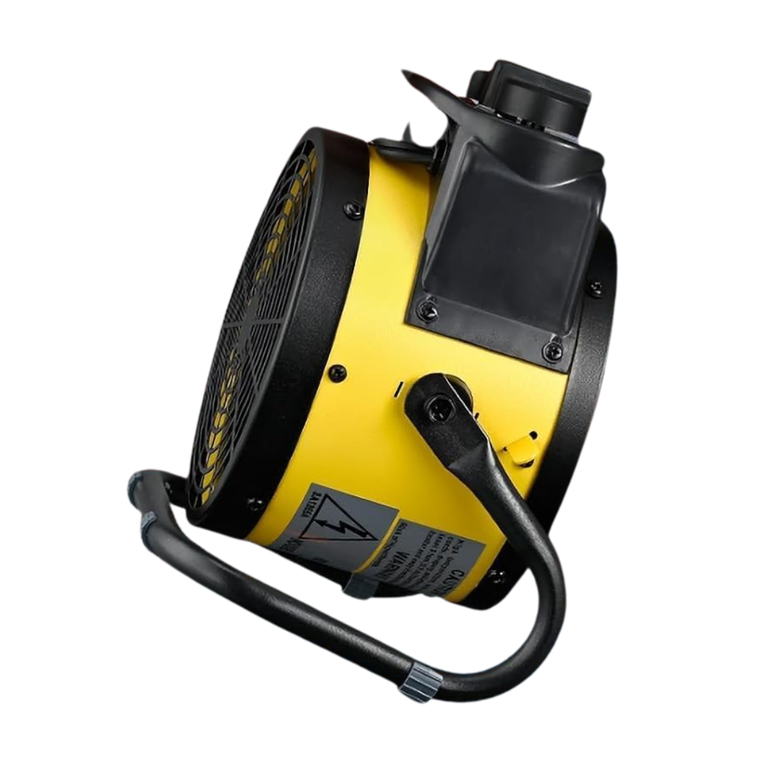 Compact Portable Electric Space Heater with Adjustable Thermostat | Energy Efficient Heating for Small Spaces