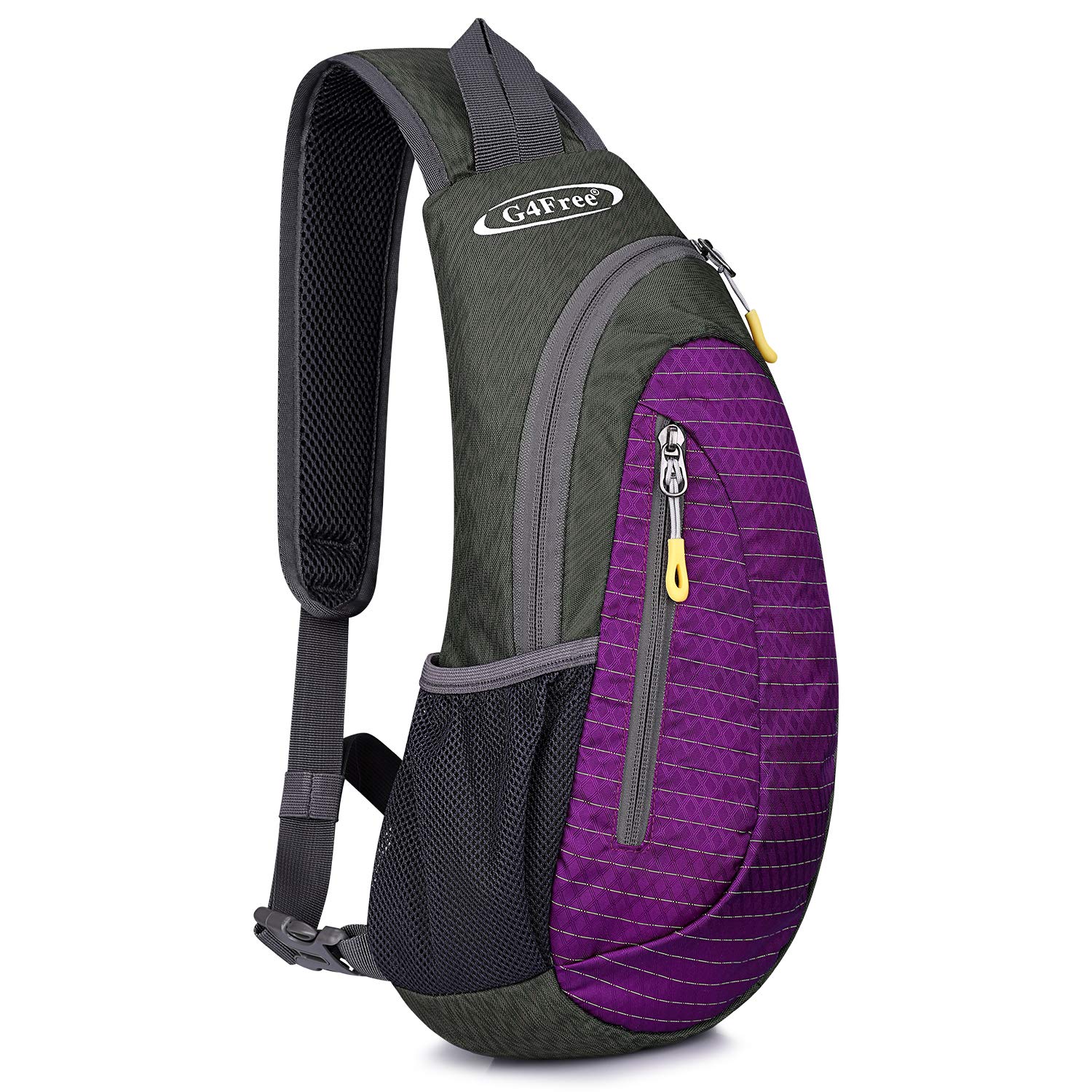 Compact Sling Bag | Water-Resistant Nylon Sling Backpack with Adjustable Strap | Perfect for Outdoor Adventures