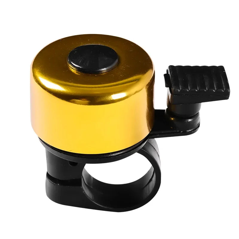 Cycling Essentials | Aluminum Alloy Bike Bell with Clear Sound | Lightweight Safety Accessory for All Bicycles