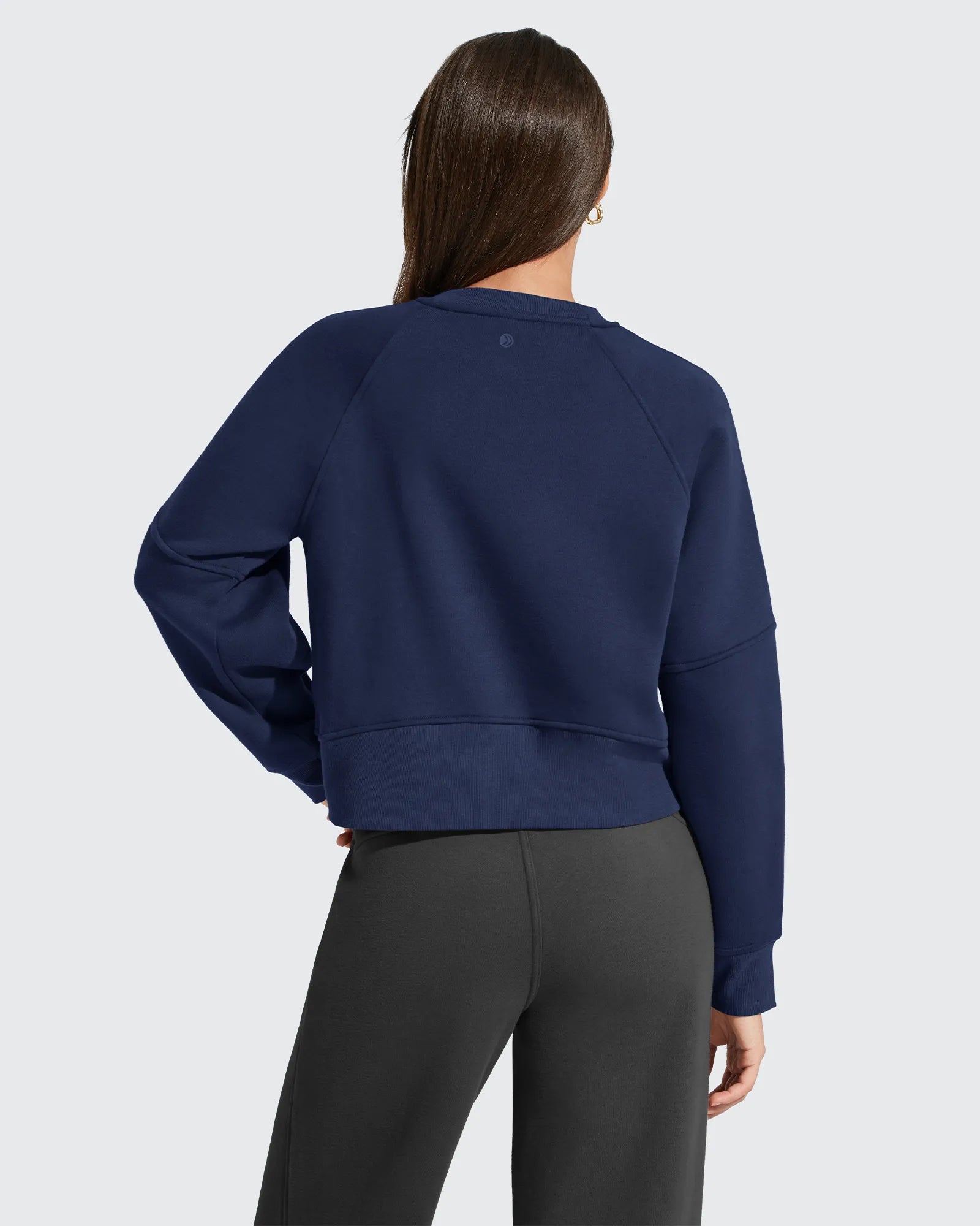 Flurrylux | Women's Cropped Fleece Sweatshirt with Soft Lining | Trendy Insulation for Ultimate Comfort