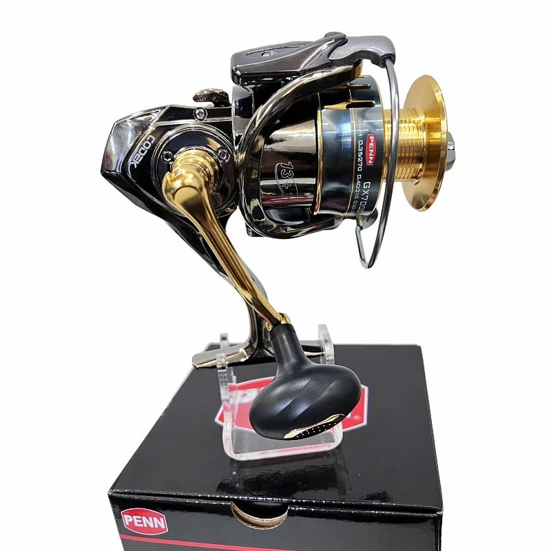 GX Series | Fishing Reel with 25KG Max Drag & 13+1 Bearings | Lightweight Design for Saltwater and Freshwater Fishing