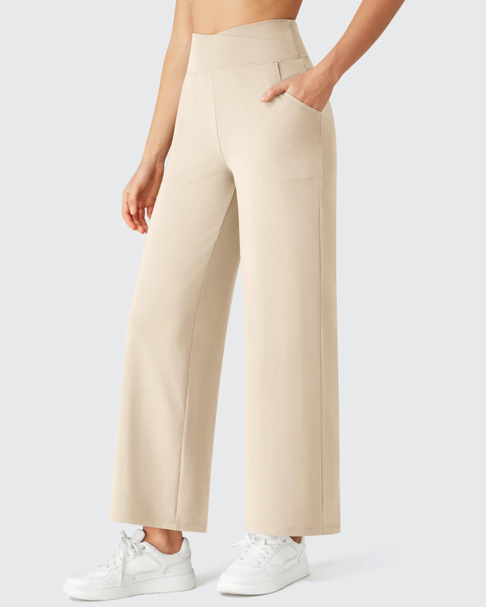 High Stretch Ankle Wide Leg Yoga Pants for Women with Versatile Design | Ultimate Comfort for Everyday Wear