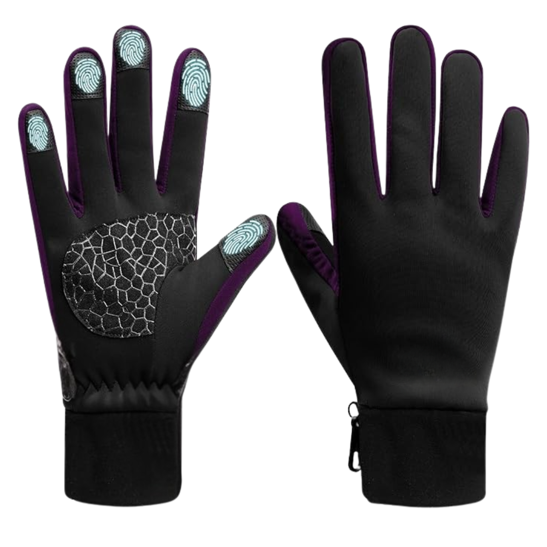 Insulated Winter Gloves | Thermal Touchscreen Gloves with Silicone Palm | Perfect for Cold Weather Tasks