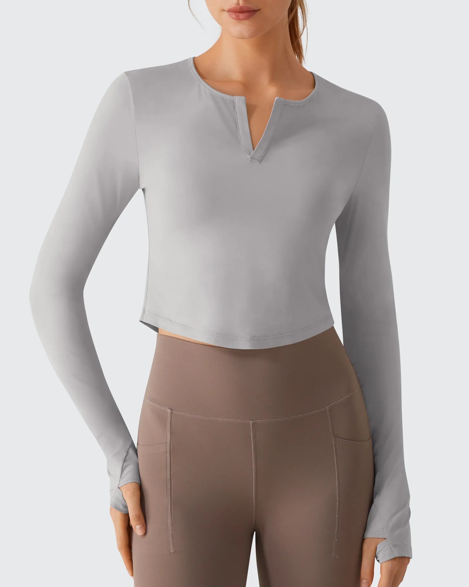 Lightbreeze | Men's Long Sleeve Shirt with UPF 50+ Protection | Breathable V-Neck for All-Day Comfort