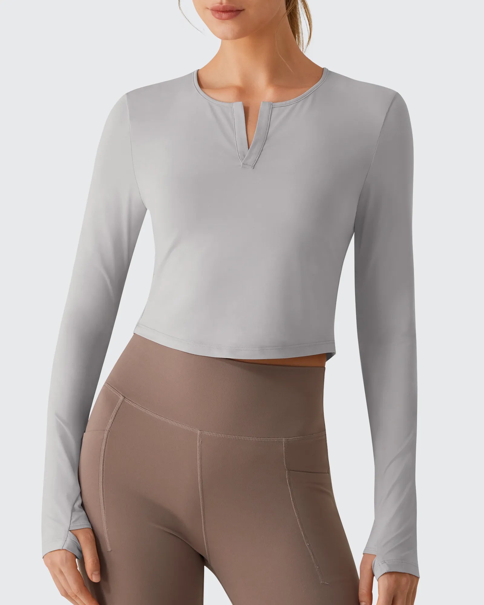 Lightbreeze | Men's Long Sleeve Shirt with UPF 50+ Protection | Breathable V-Neck for All-Day Comfort