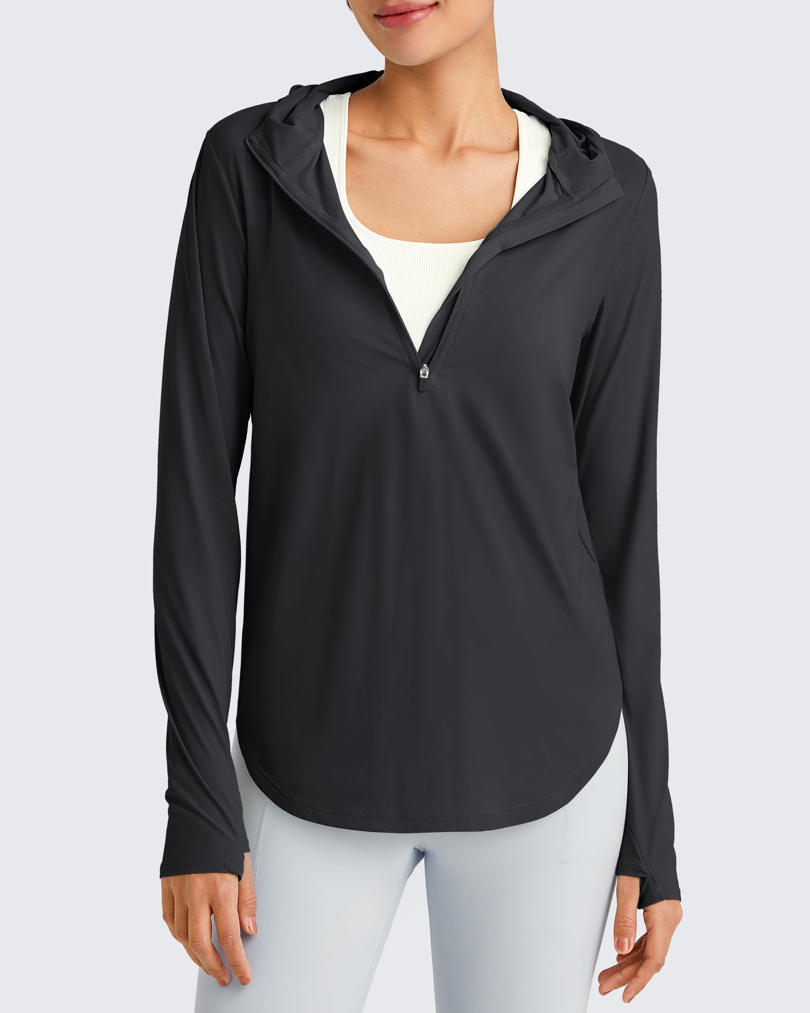 Lightbreeze | UPF 50+ Sun Protection Hoodie Shirt with Quick Drying Fabric | Comfortable and Cooling for Outdoor Activities