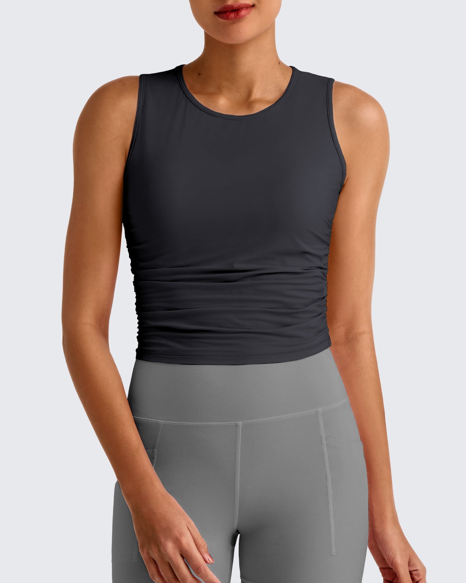 Lightbreeze | Workout Tank Tops for Women with Air-Light Fabric | Cropped Design for Comfort and Style