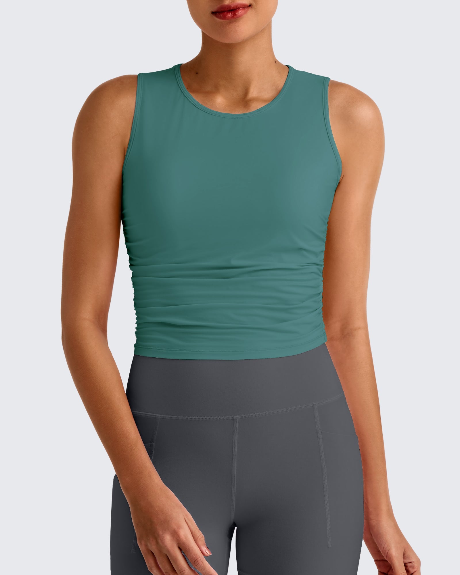 Lightbreeze | Workout Tank Tops for Women with Air-Light Fabric | Cropped Design for Comfort and Style