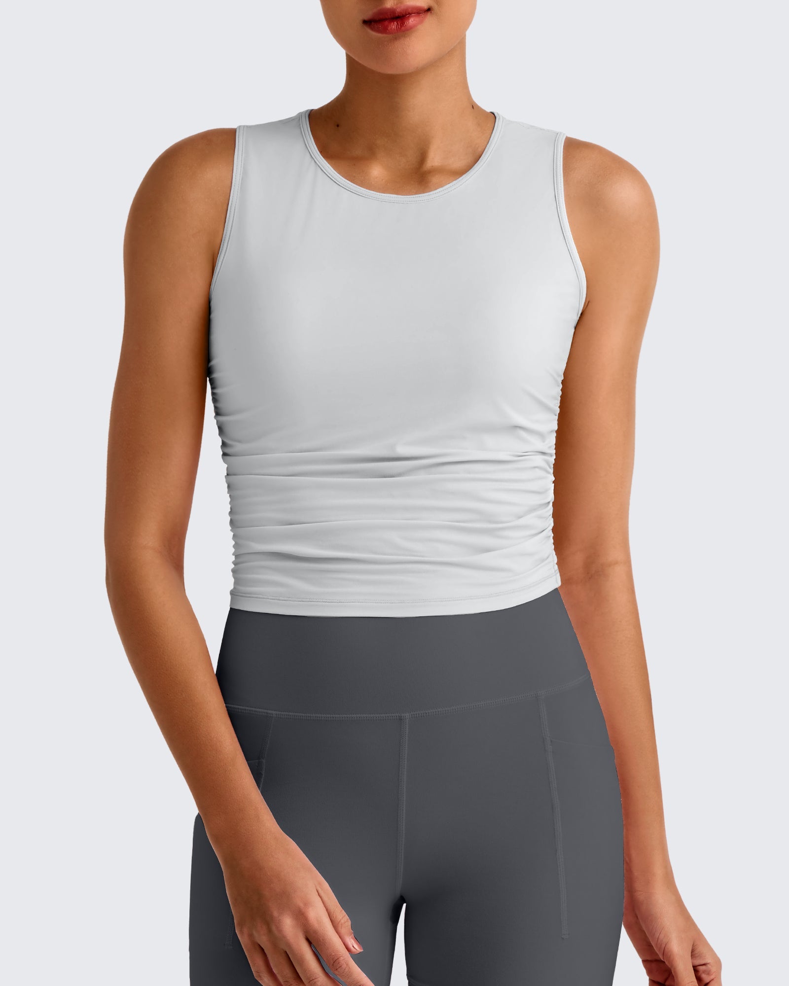 Lightbreeze | Workout Tank Tops for Women with Air-Light Fabric | Cropped Design for Comfort and Style