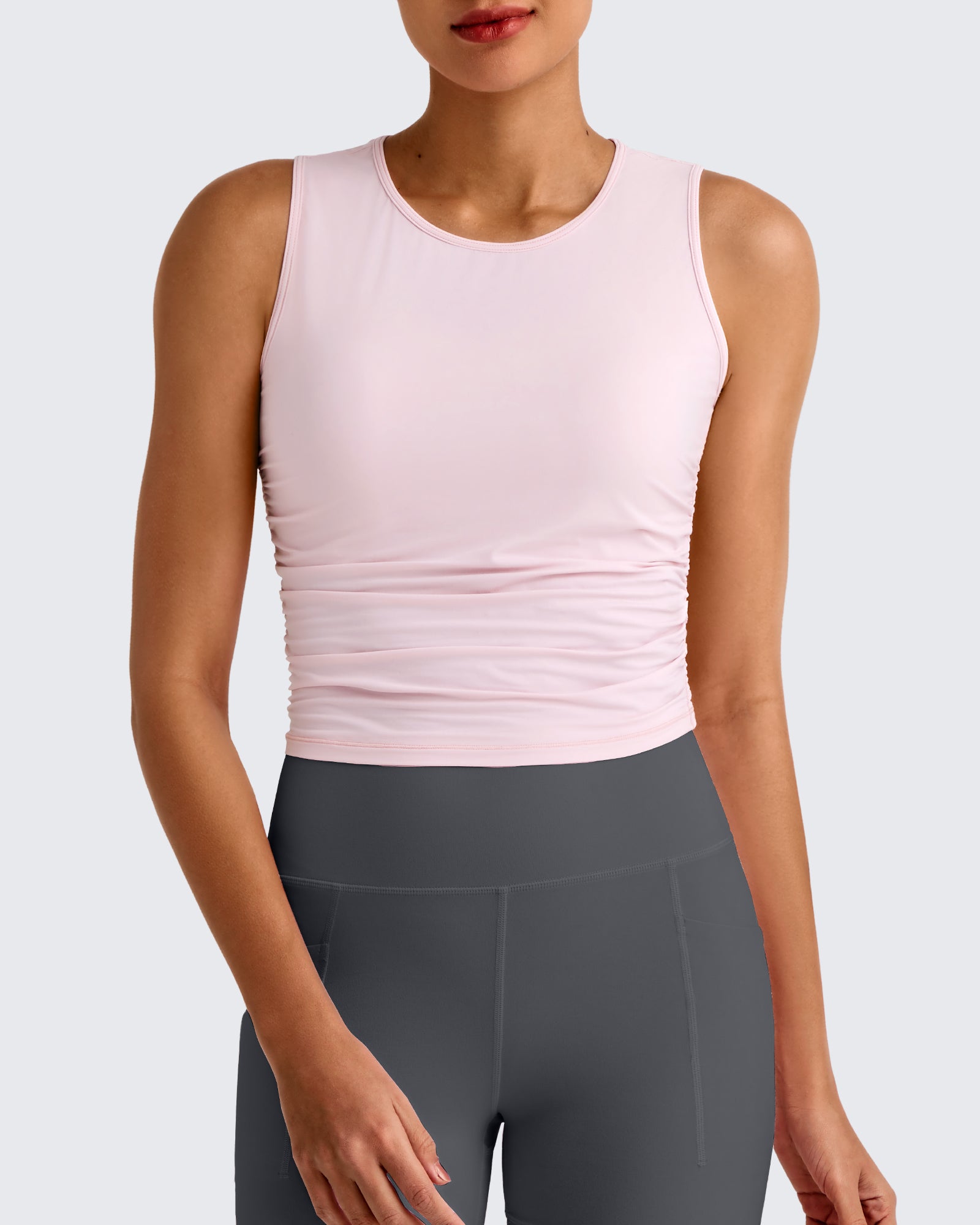 Lightbreeze | Workout Tank Tops for Women with Air-Light Fabric | Cropped Design for Comfort and Style