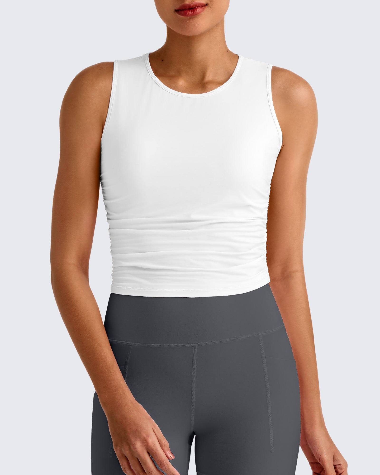 Lightbreeze | Workout Tank Tops for Women with Air-Light Fabric | Cropped Design for Comfort and Style