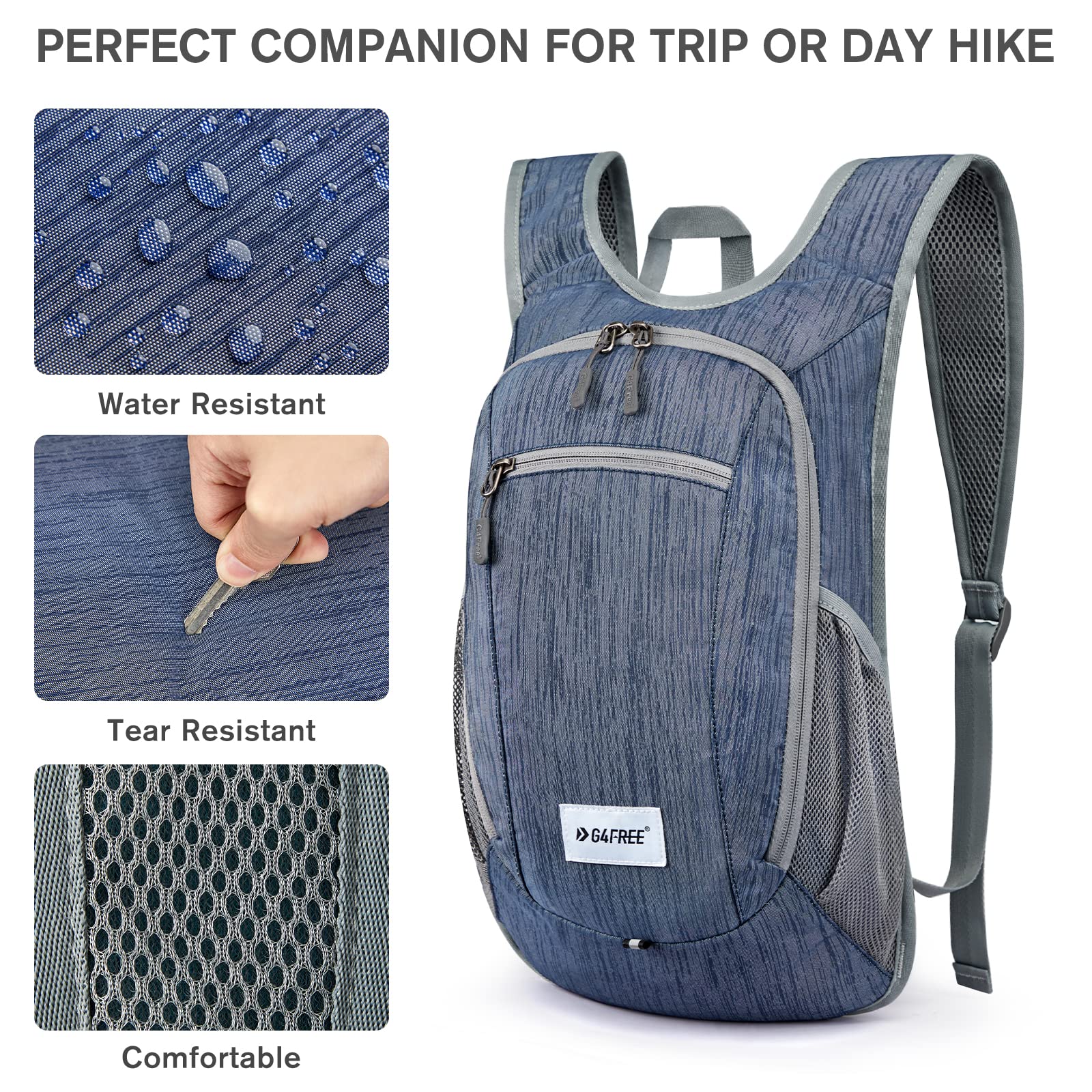 Lightweight Hiking Backpack with Foldable Design | Compact & Durable Outdoor Companion