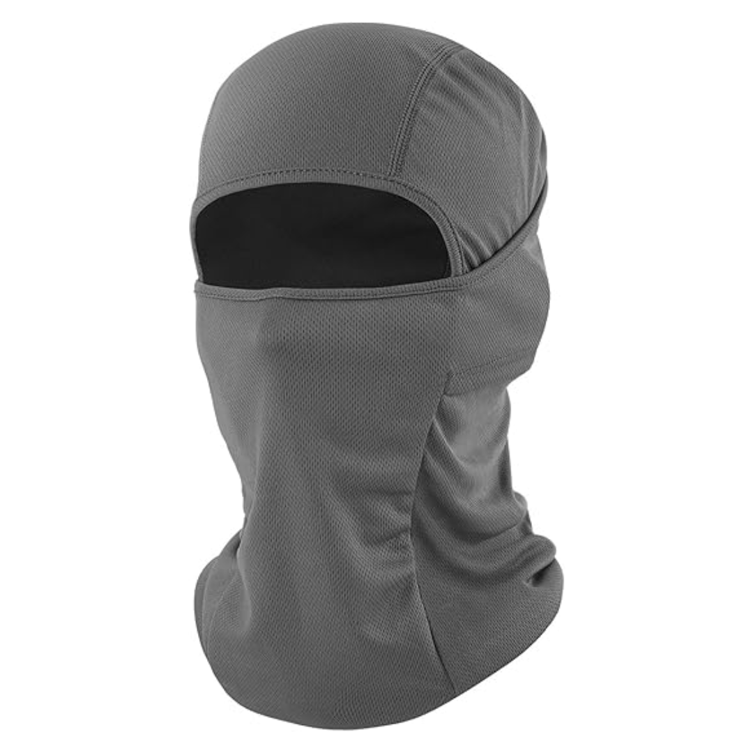 Outdoor Essentials | Black Balaclava Ski Mask with Wind & Sun Protection | Versatile Design for Hiking and Cycling