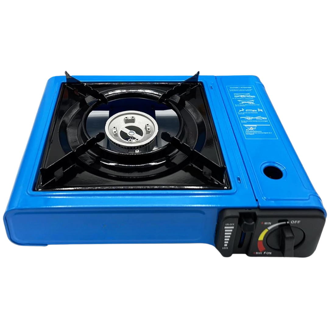 Outdoor Essentials | Portable Gas Stove with Piezo Ignition | Lightweight Design for Camping and Hiking