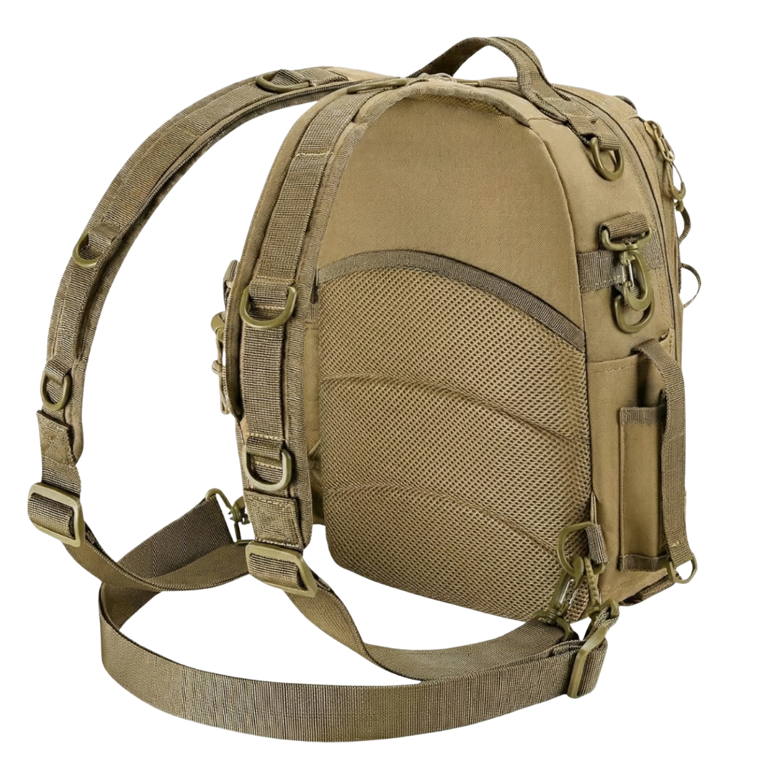 Outdoor Explorer | Fishing Backpack with Rod Holder & Modular Storage | Versatile Carry Options for Fishing Adventures