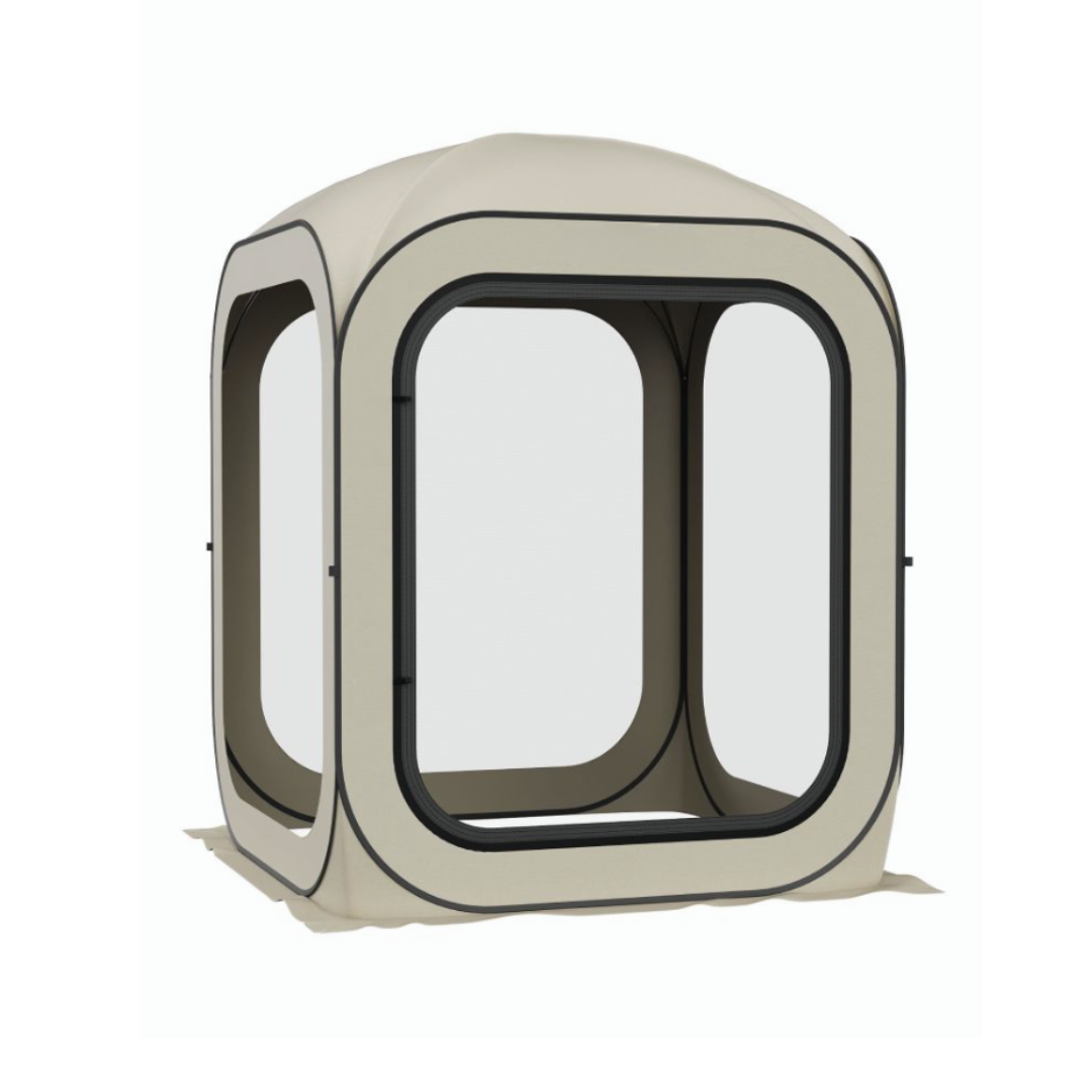 Outdoor Gathering Tent | Pop-Up Screen House with UV Protection | Spacious Design for Comfortable Events