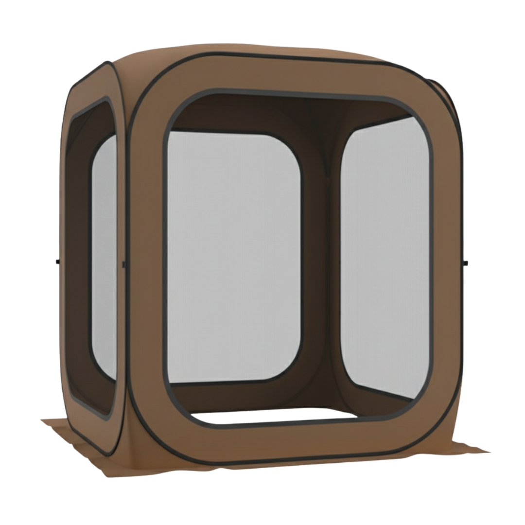 Outdoor Gathering Tent | Pop-Up Screen House with UV Protection | Spacious Design for Comfortable Events