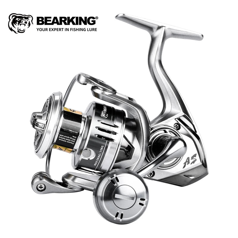Premium Saltwater Fishing Reel | Spinning 1000-6000 with 9+1BB Bearings | Water-Proof Design for Smooth Operation