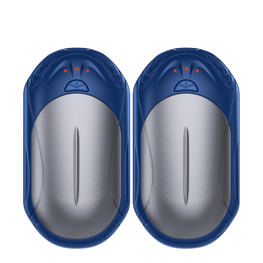 Rechargeable Hand Warmers Set | Adjustable Heat Levels & Long Runtime | Portable Warmth for Outdoor and Office Use