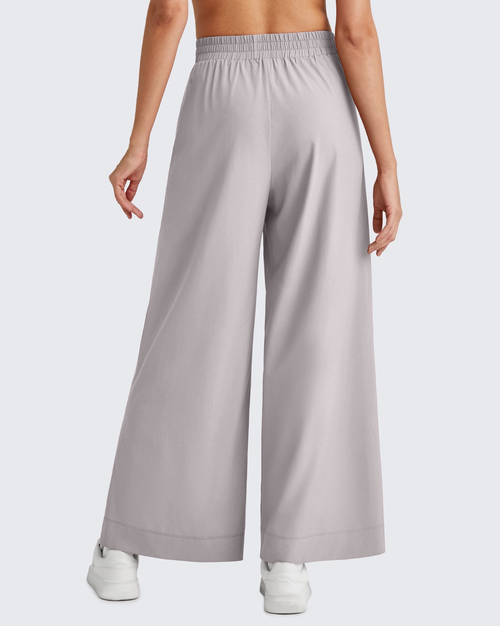 ShiftReady | High-Rise Wide Leg Ankle Pants with Side Slits | Comfortable Fit for Effortless Style