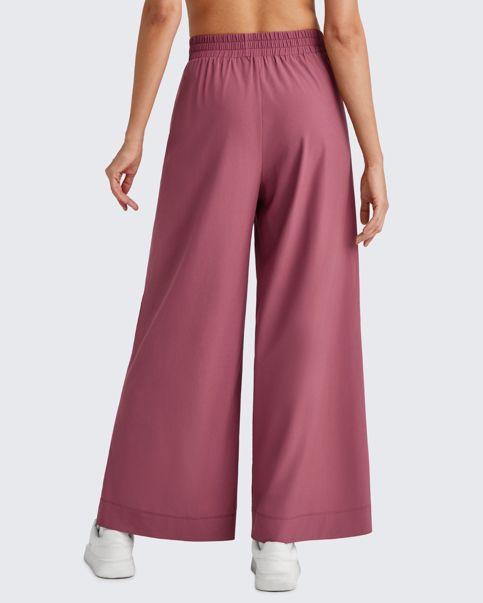 ShiftReady | High-Rise Wide Leg Ankle Pants with Side Slits | Comfortable Fit for Effortless Style