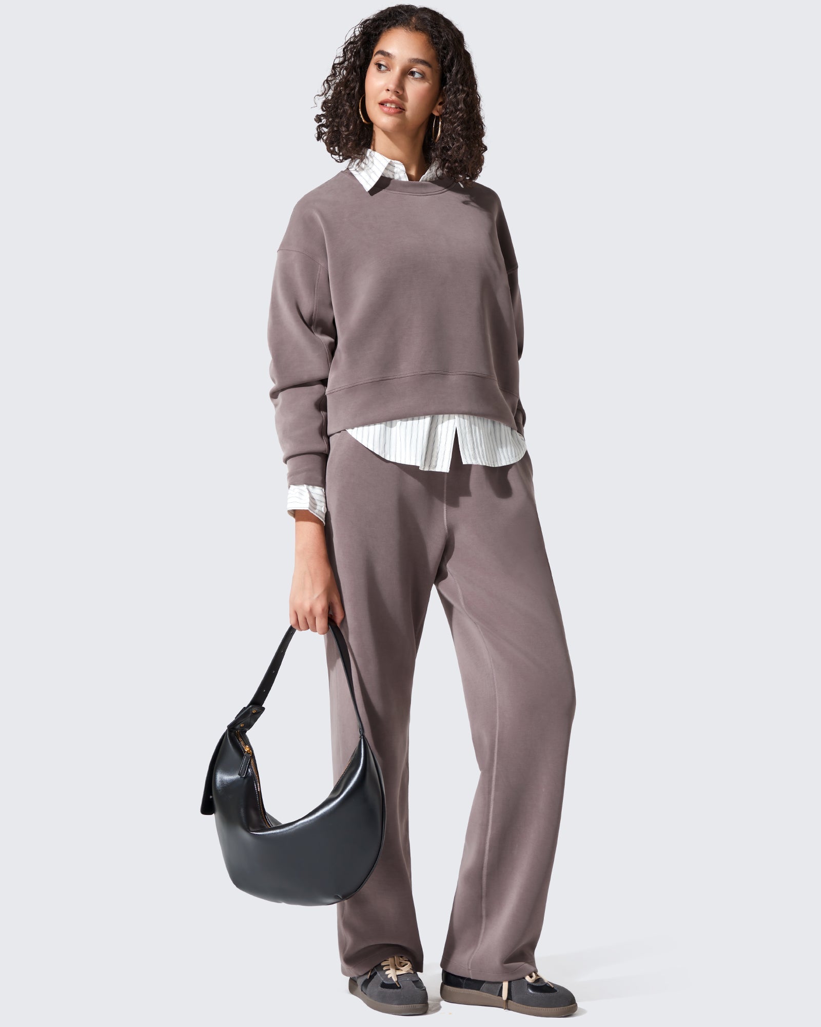 Smoofit | Crewneck Pullover Sweatshirt with Cloud-Soft Fabric | Lightweight Comfort for Everyday Wear