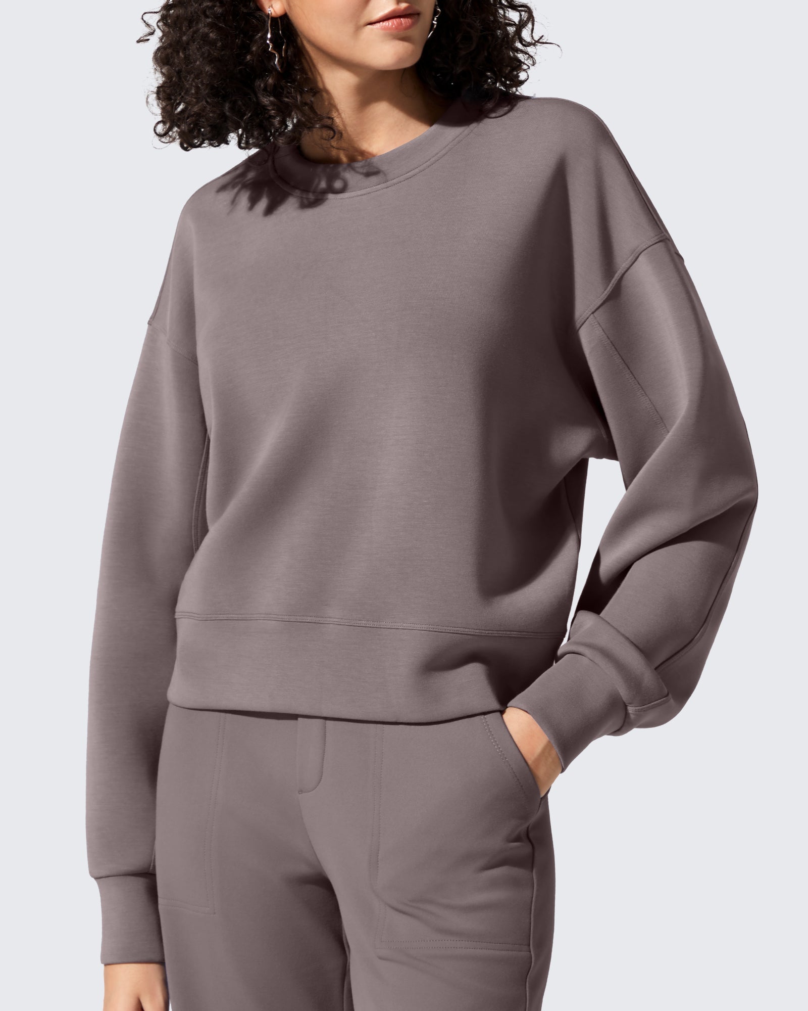 Smoofit | Crewneck Pullover Sweatshirt with Cloud-Soft Fabric | Lightweight Comfort for Everyday Wear
