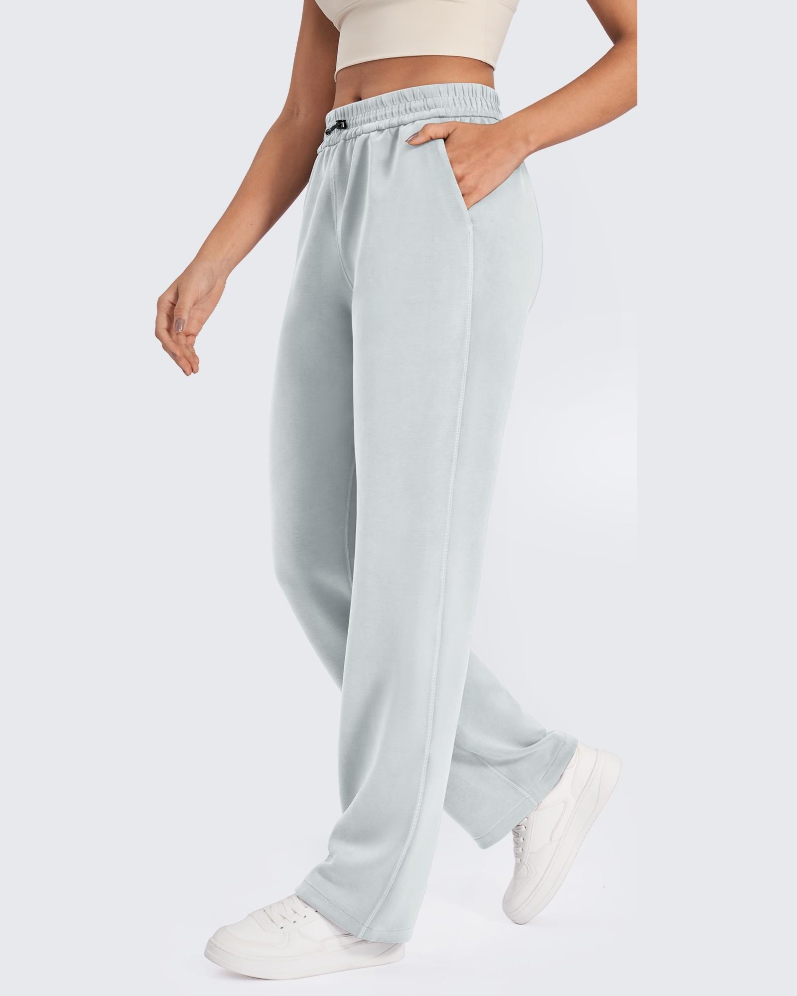Smoofit | Wide Leg Sweatpants for Women with Relaxed Fit | Stylish Comfort for Everyday Wear